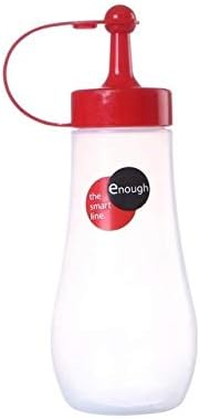 Kasuki Plastic Condiment Squeeze Bottles with Funnel and Marker