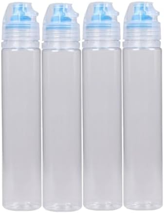 SHOWERORO 4 Pack Portable PVC Condiment Bottles 1