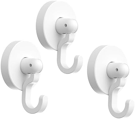 Self-Adhesive Door Hooks 3 Pack for Towels Coats Robes