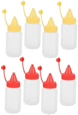 Mini Condiment Bottles Leak-Proof Portable Sauce Containers