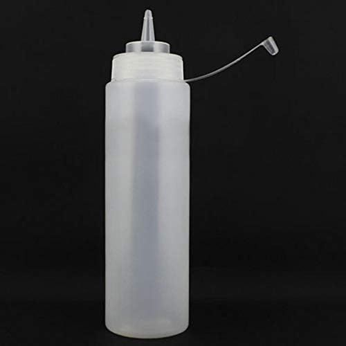 Kasuki Kitchen Squeeze Bottle for Sauce Vinaigrette Oil Ketchup Gravy