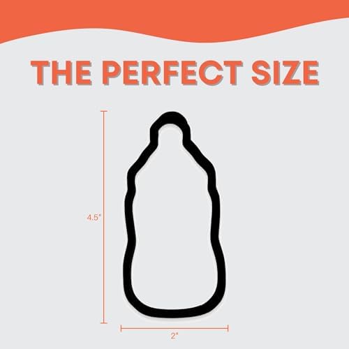 Baby Bottle Cookie Cutter 45 Inch Food Safe and Durable