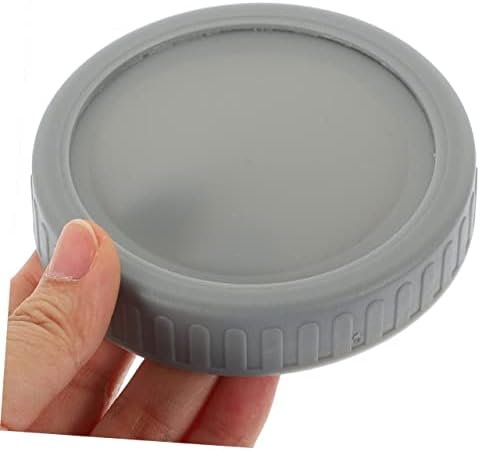 PHENOFICE 2 Pack Wide Mouth Mason Jar Lids Set for Canning