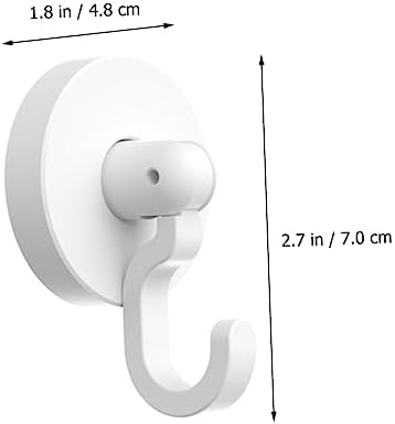 SOLUSTRE 3 Pack Heavy Duty Self-Stick Bathroom Hooks