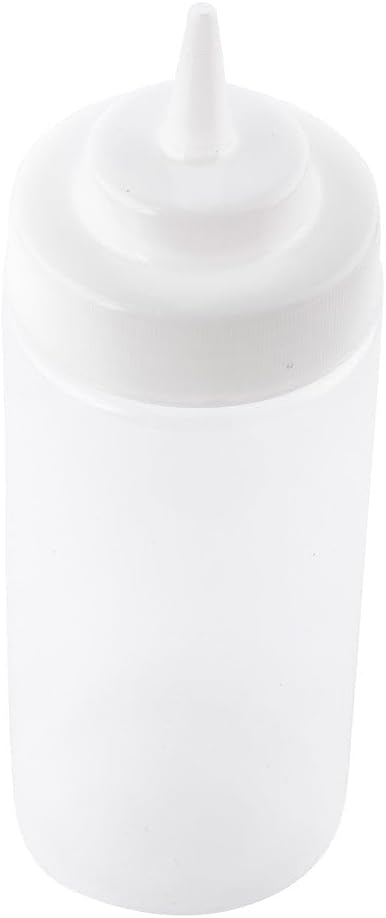 Tablecraft 16 Oz Natural Wide Mouth Squeeze Dispenser 12Box