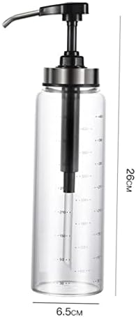 VOSAREA Honey Pump Dispenser Bottle for Honey Salt Sugar Pepper
