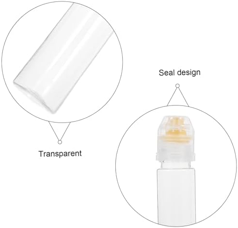 8 Pcs Mini Squeeze Condiment Bottles PET Ketchup Honey Oil Squeeze Containers