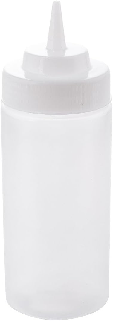 Tablecraft 16 Oz Natural Wide Mouth Squeeze Dispenser 12Box