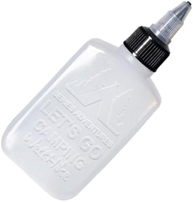 Small Liquid Containers 100ml Squeeze Bottle for Camping