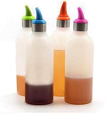 Kasuki 1Pcs Blue Jam Squeeze Bottle for Sauce and Condiments