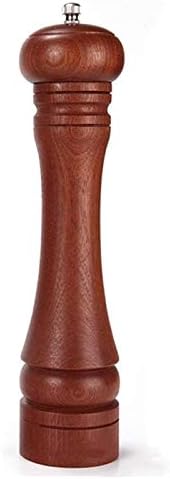 Solid Wood Pepper Mill with Adjustable Ceramic Grinding