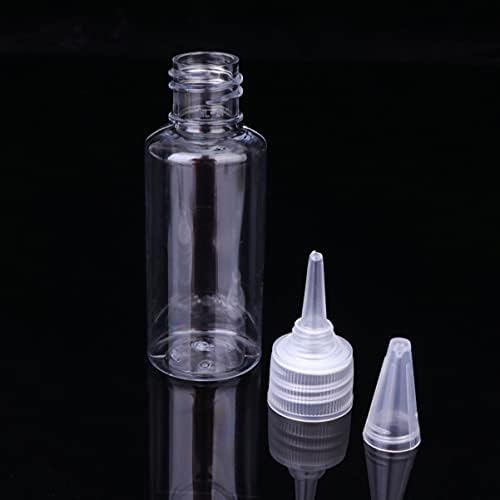 Cabilock 20pcs Condiment Squeeze Bottles with Cap and Lid