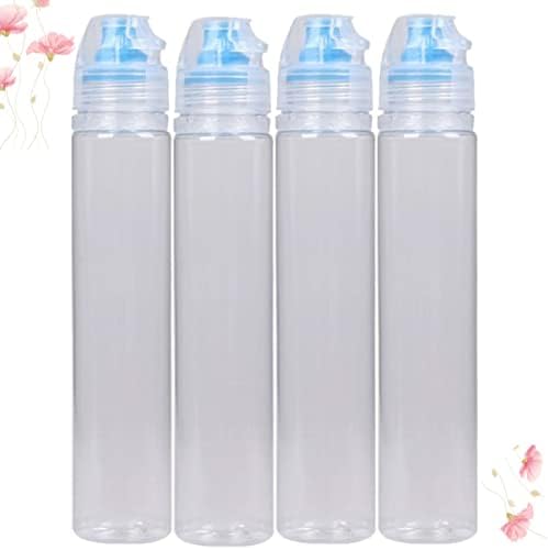 ASAKKURA 4 Pack PVC Honey Storage Bottles with Sealed Lid