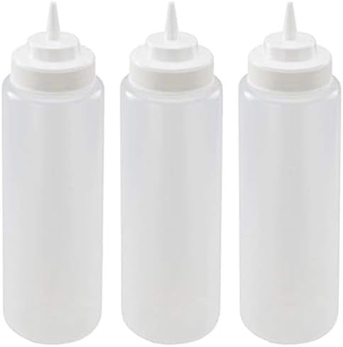 Great Credentials Squeeze Bottles Clear Set of 3 1