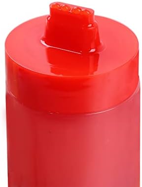 Melostu 4-Hole Condiment Squeeze Bottles 2-Pack