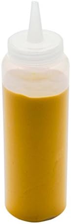 Restaurantware 12 8 Oz Condiment Squeeze Bottles With Lids