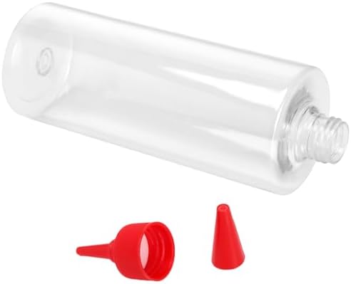 HOIGON 12PCS 16 oz Clear Condiment Squeeze Bottles