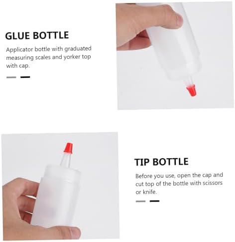 DECHOUS 18 Pcs Squeeze Glue Bottles 4oz