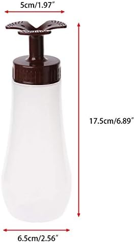 Kasuki Clear Plastic Squeeze Bottle 200ML