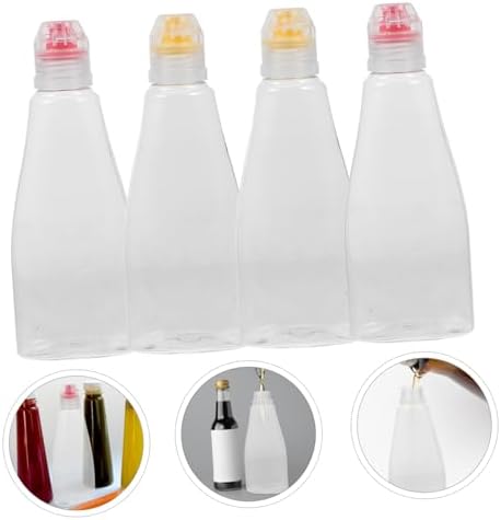 Gatuida 400g Reusable Honey Squeeze Bottles