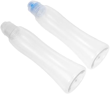 BUGUUYO 380g Honey Dispenser Set Blue Condiment Squeeze Bottles