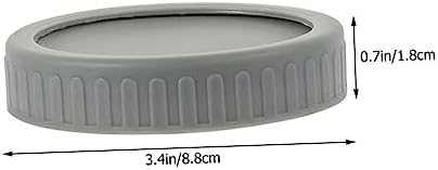 MOLUCKFU Wide Mouth Mason Jar Lid Canning Lids