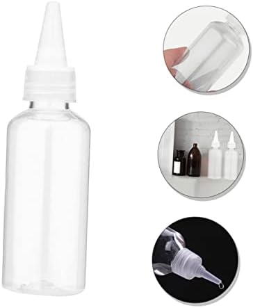 STOBAZA 20PCS Clear Condiment Squeeze Bottles 1