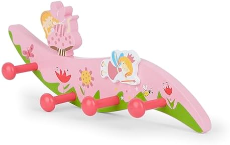 Mousehouse Gifts Fairy Themed Coat Hooks for Kids Bedroom