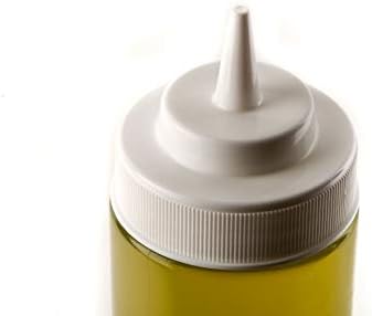 24 Oz BPA Free Condiment Squeeze Bottles 18 Count
