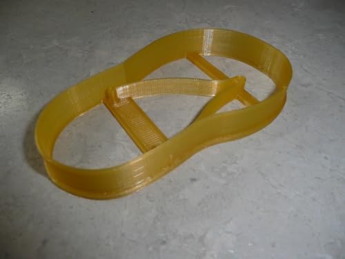6 Piece Flip Flop Fondant Cutter Set USA Made