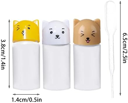 Kumprohu Refillable Ketchup Bottles with Airtight Cap