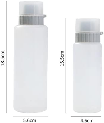 EUBUY 5-Hole Squeeze Bottle for Condiments