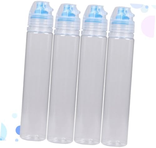 VOSAREA 4Pcs PVC Condiment Storage Bottles Set