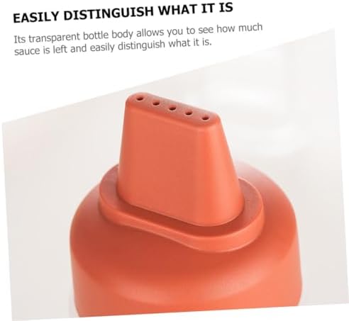 Mikinona Food Grade Condiment Squeeze Bottles