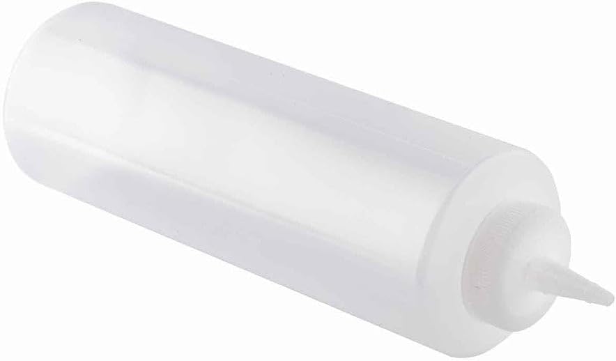 Tablecraft 24 oz Clear Condiment Squeeze Bottle