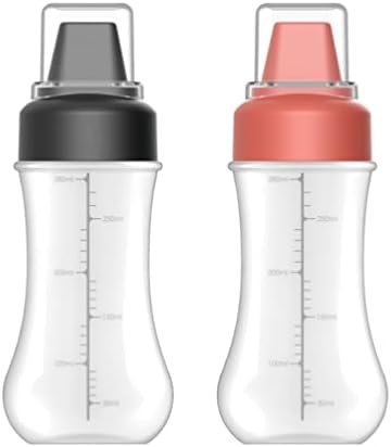 FOMIYES 2Pcs Plastic Mustard Bottles for Kitchen Use