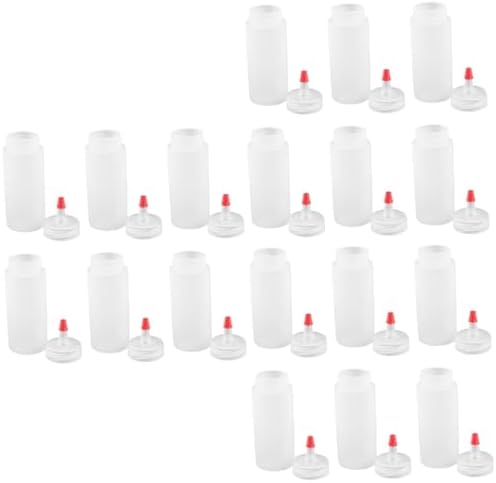 DECHOUS 18 Pcs Squeeze Glue Bottles 4oz