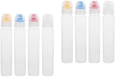 OUNONA 4pcs2 Mini Squeeze Condiment Bottles 1