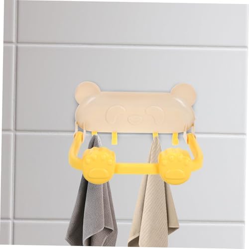 Foldable ABS Bathroom Towel Hook Organizer