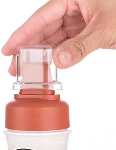 COYENRAT 5 Hole Condiment Squeeze Bottle with Leak Proof Lid