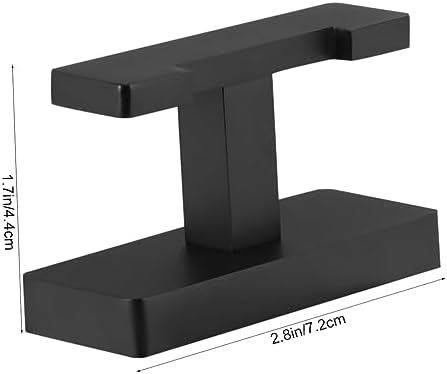Elegant Black Copper Hooks for Towels and Bathrooms