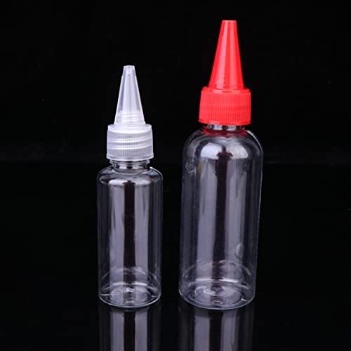 Cabilock 20pcs Condiment Squeeze Bottles with Cap and Lid
