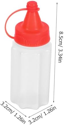 Mini Condiment Bottles Leak-Proof Portable Sauce Containers