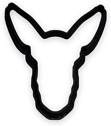 Bundle of Fun Donkey Head Cookie Cutter 4 Inch