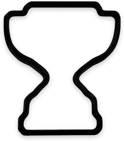 Trophy Cookie Cutter with Easy Push Design
