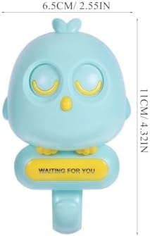 Unomor Cute Cartoon Bird Wall Hook No Drill