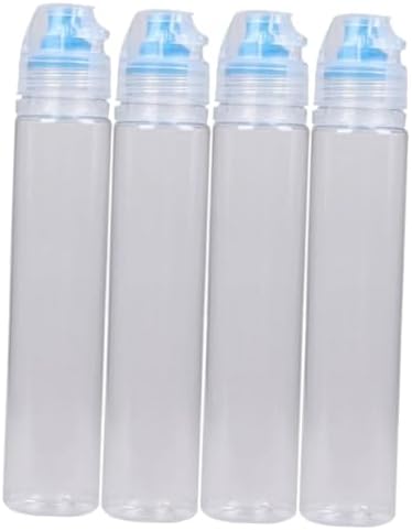 STOBAZA 4 Pack Portable Salad Dressing Containers for Home Office Travel