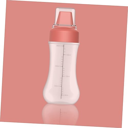 BRIGHTFUFU Plastic Squeeze Condiment Bottle 350ml Red