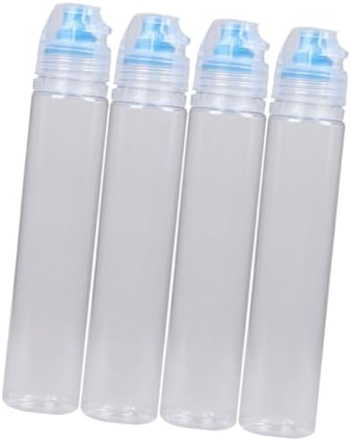 WATIIFUFU 4pcs Color PVC Condiment Squeeze Bottles
