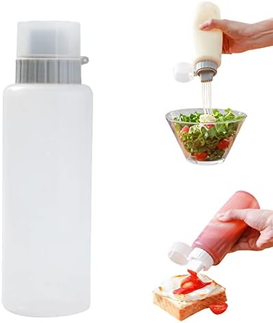 EUBUY 5-Hole Squeeze Bottle for Condiments